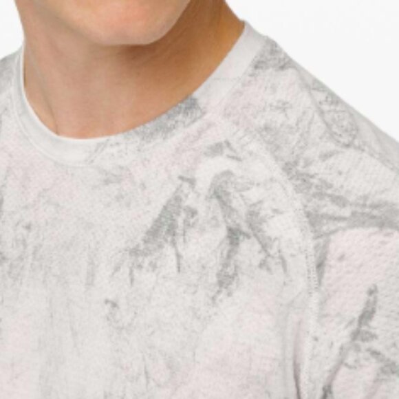 (6155) LULULEMON MENS Metal Vent Tech Long Sleeve *Chalk Wash Sz XS *LOVED EUC - Picture 3 of 9